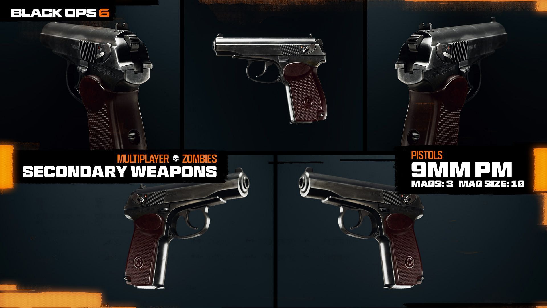 Pistols in Black Ops 6 (Image via Activision)