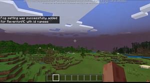 How to use the fog command in Minecraft Bedrock