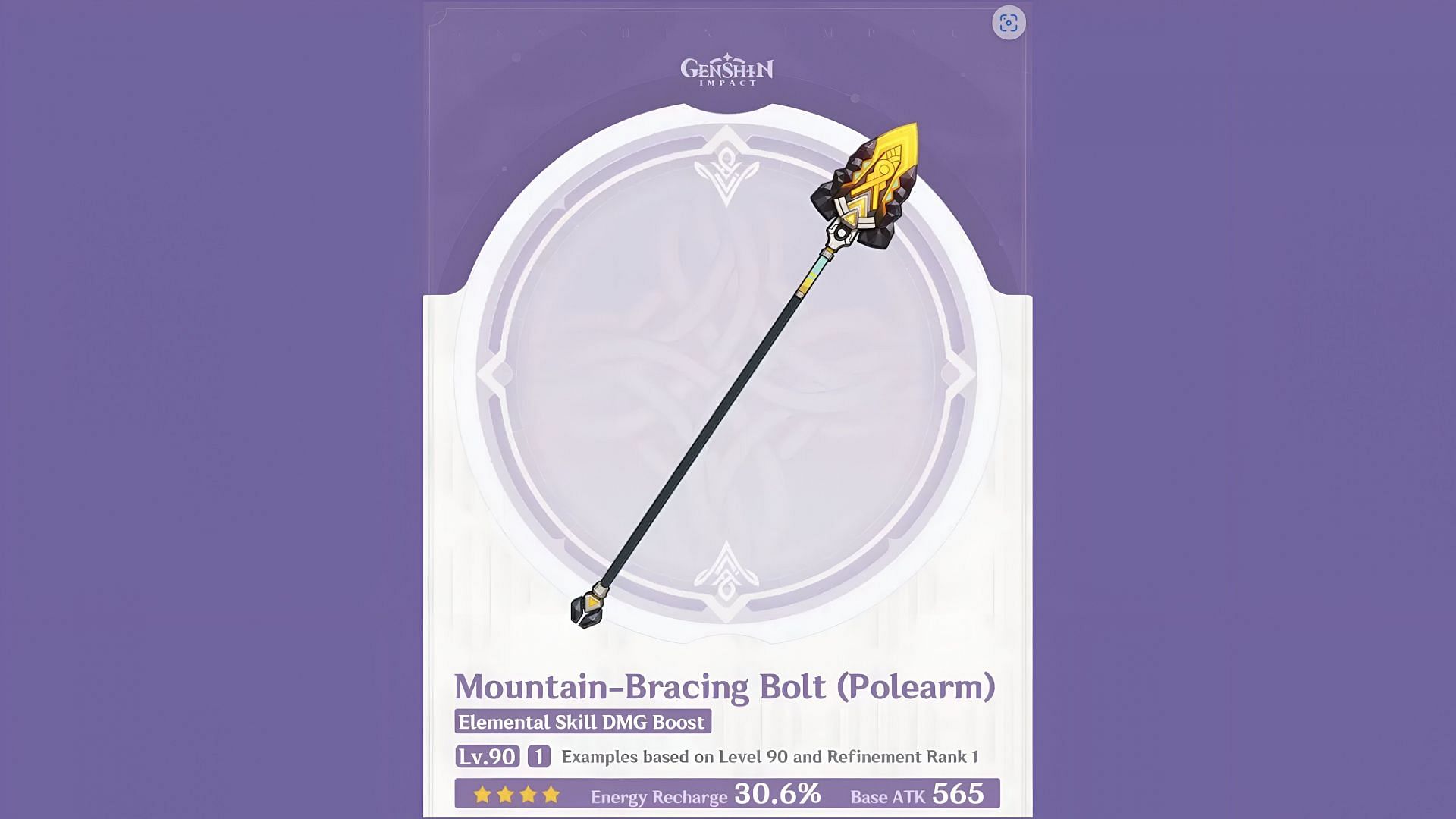 New 4-star Polearm in Genshin Impact 5.1 (Image via HoYoverse)