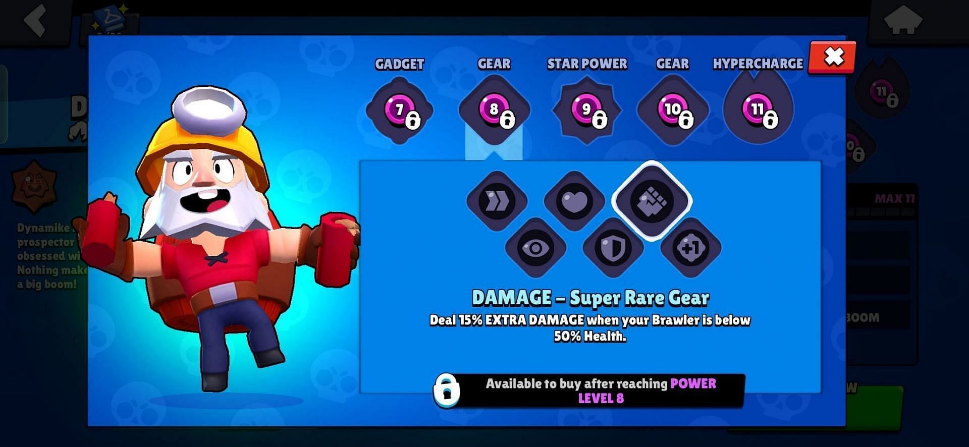 It complements him well, as he is a high-risk reward type of player, and makes sure he stays lethal even in the most difficult conditions (Image via Supercell)