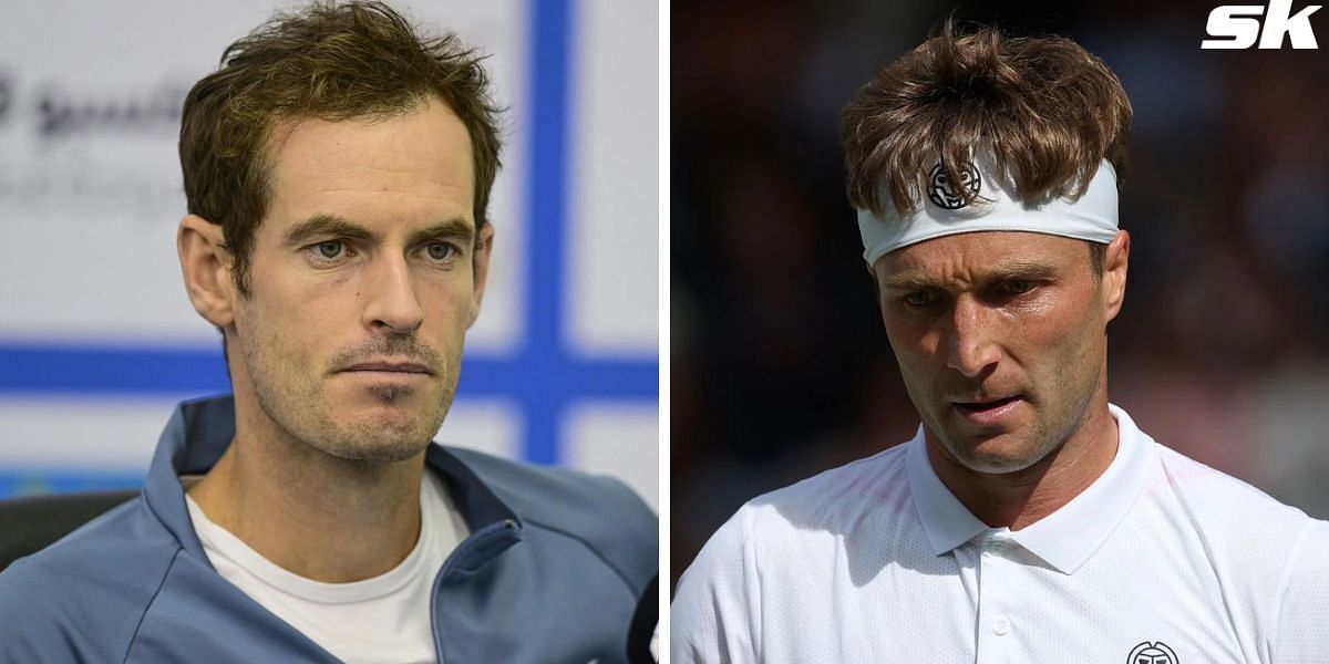 Andy Murray has taken a dig at Liam Broady over the latter featuring at the Six Kings Slam as a commentator [Andy Murray (L), Liam Broady (R), Sources: Getty]