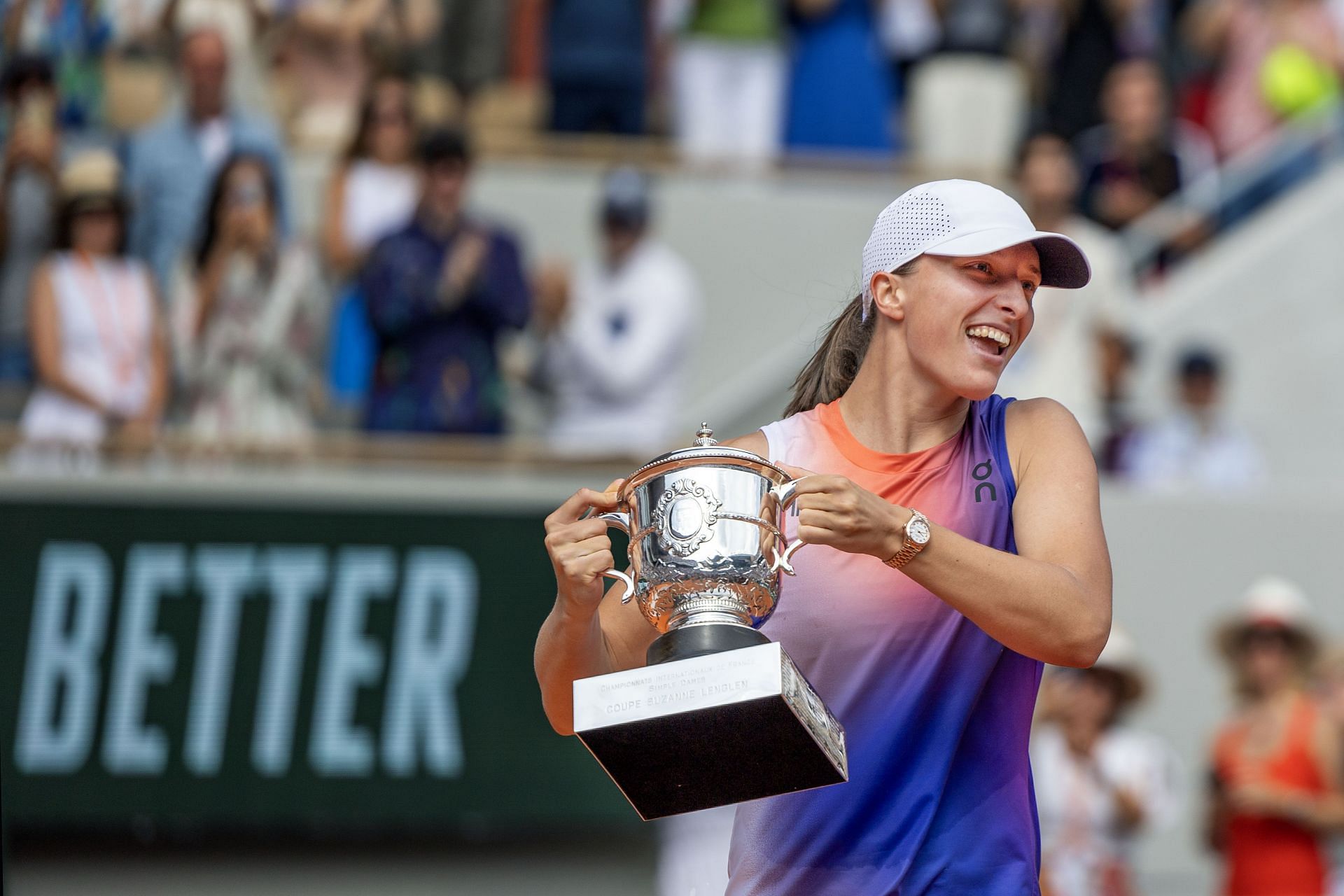 Iga Swiatek is the defending champion at the WTA Finals. (Photo: Getty)