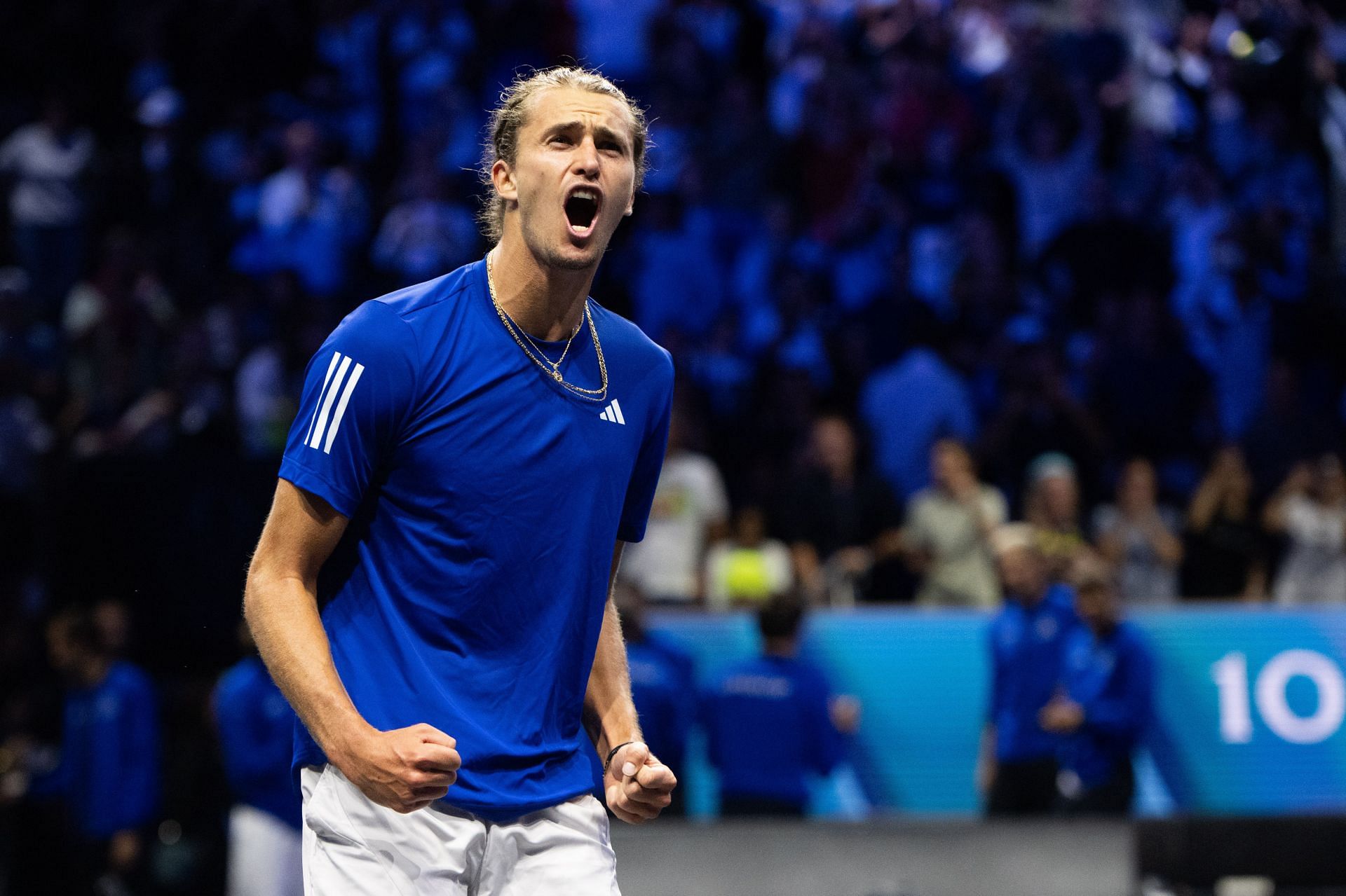 Alexander Zverev at the United Cup 2024. (Photo: Getty)