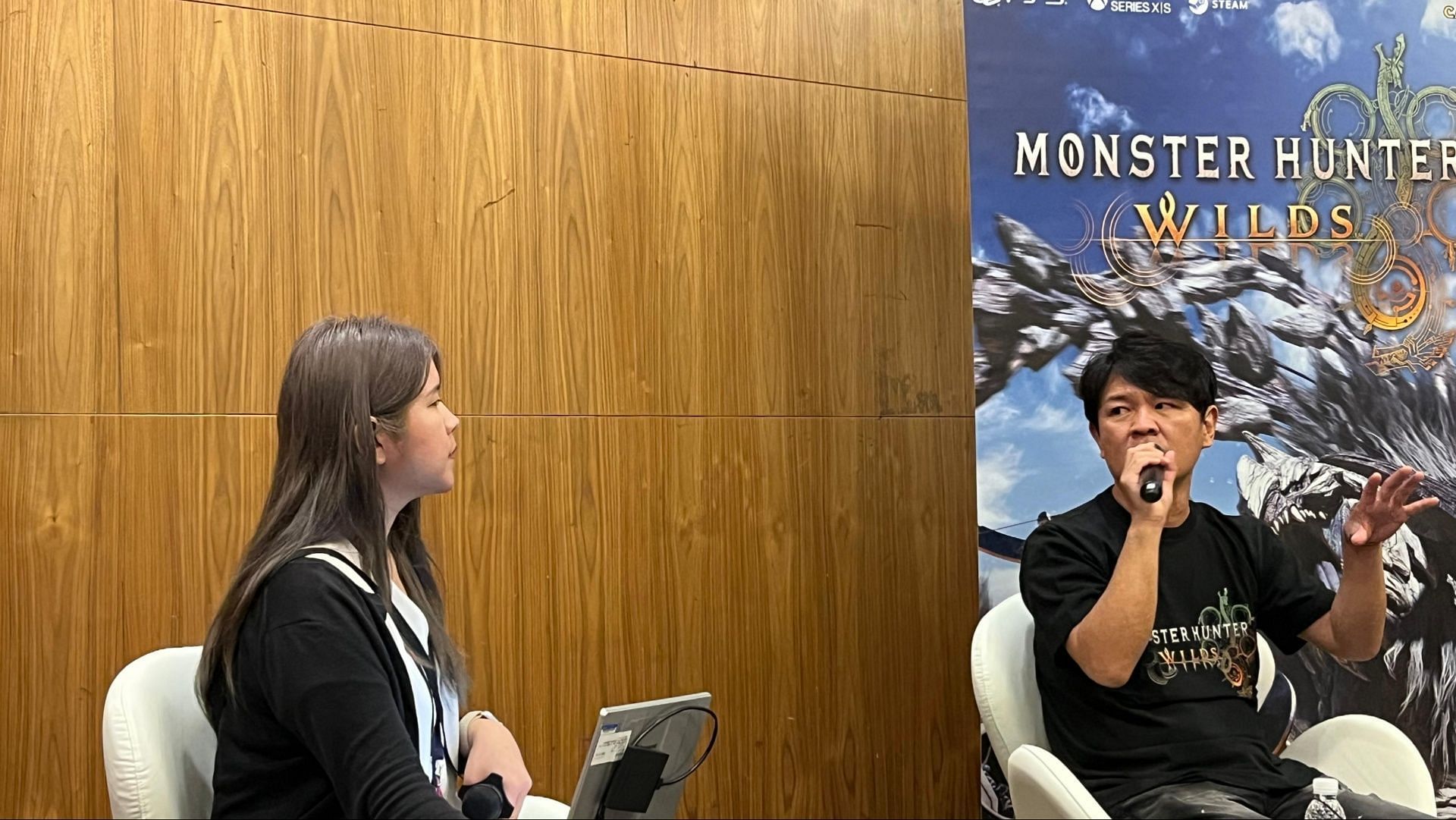 Ryozo Tsujimoto was on hand to answer questions about the upcoming title (Image via Sportskeeda)