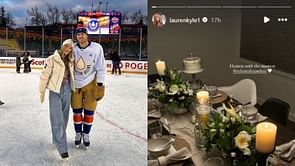 Connor McDavid's wife Lauren Kyle lauds hostess Celeste Desjardins as McDavids dine over Leon Draisaitl's place