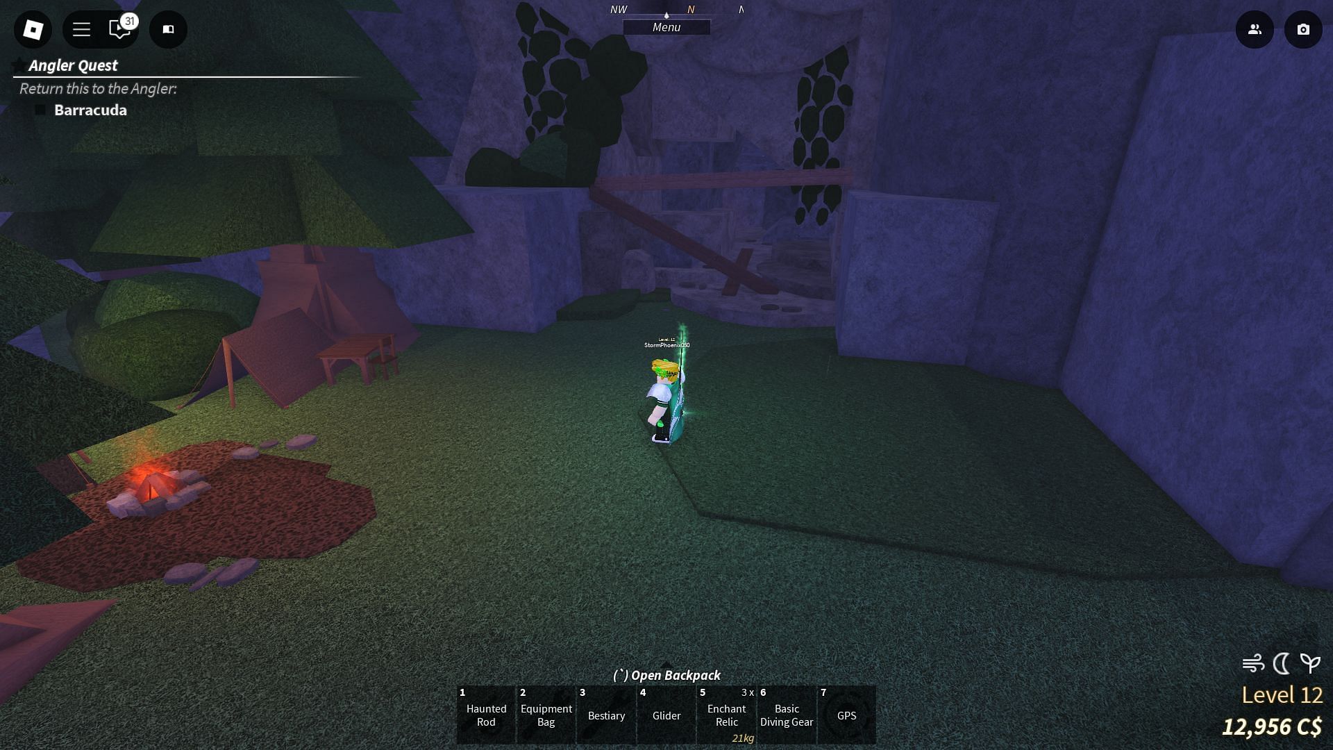 This is the entrance to Rosalit Volcano (Image via Roblox)