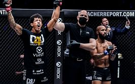 "Game recognize game" - Fans loving Adriano Moraes and Demetrious Johnson's show of respect after their iconic first fight