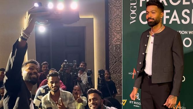 'नताशा की जैकेट...' - स्वैग से इवेंट में पहुंचे हार्दिक पांड्या, वायरल हुआ वीडियो; फैंस ने लिए मजे