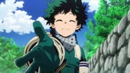 Deku as seen in the anime (Image via Bones)