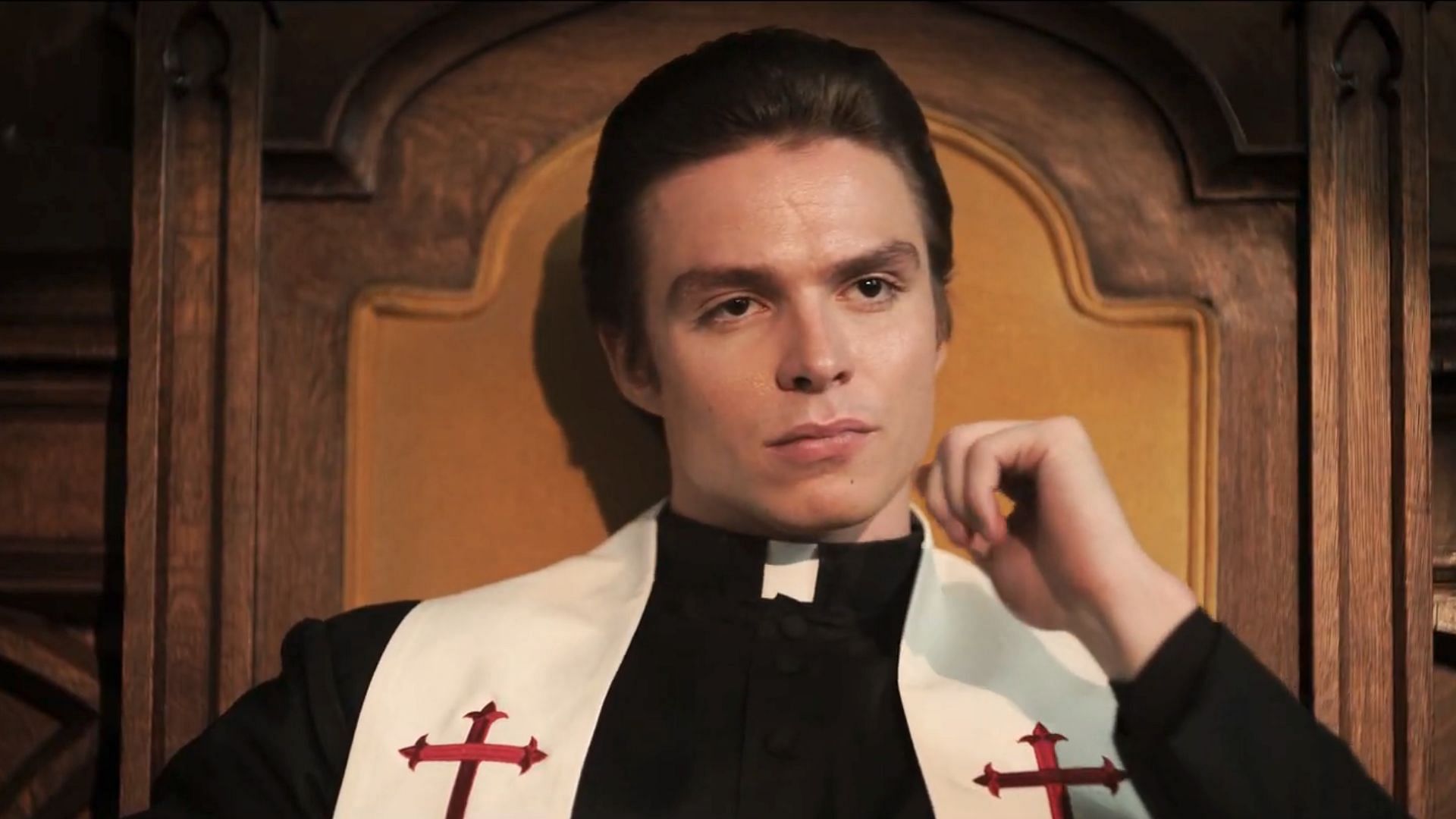 Father Charlie in Grotesquerie (Image via FX Networks)