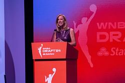 "Didn’t she change clothes before the ceremony?" - WNBA fans question Cathy Engelbert’s wardrobe choice at Finals trophy presentation