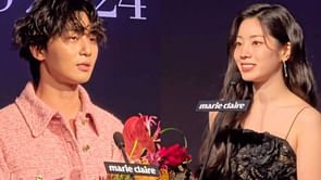 Park Seo-joon and TWICE’s Dahyun bag honours at the Marie Claire X BIFF Asia Star Awards 2024