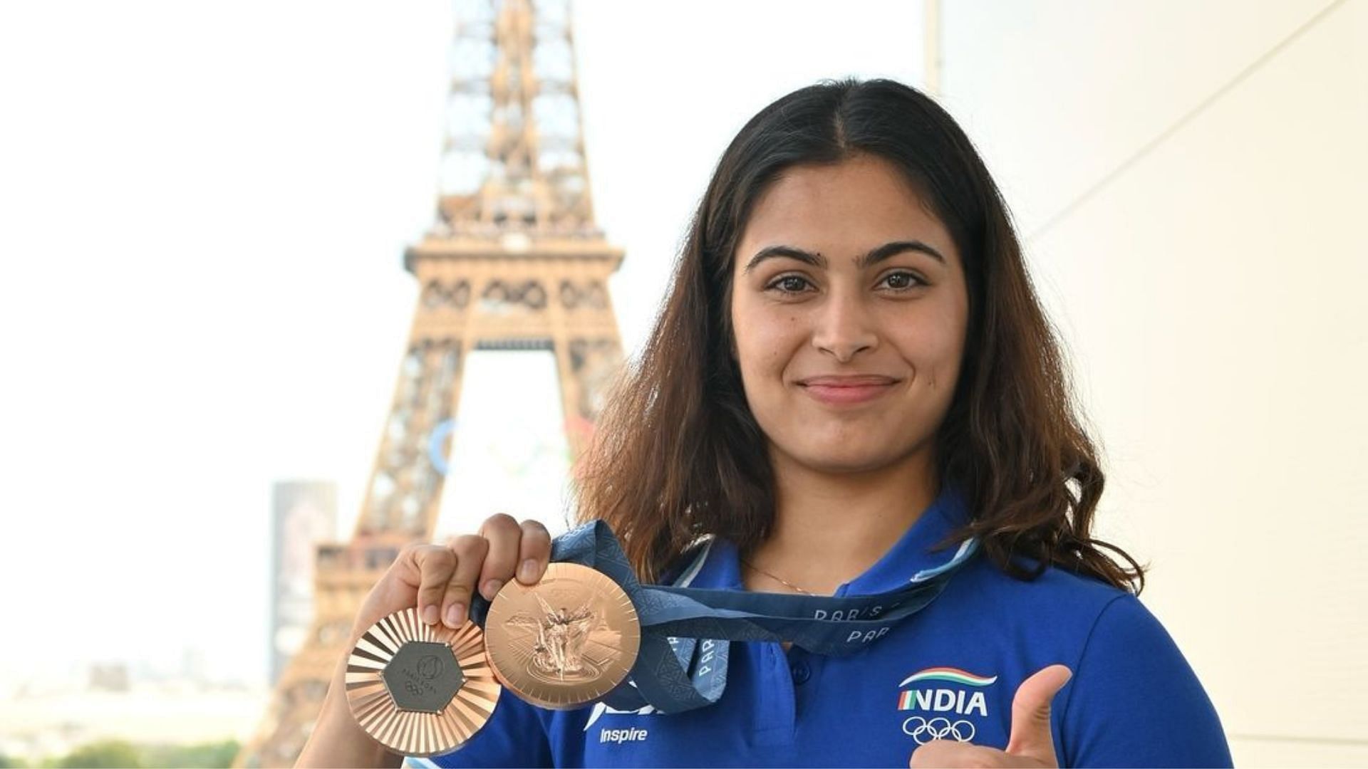 Manu Bhaker won two medals at the Paris 2024 Olympics (Image Credits: Manu Bhaker/IG)