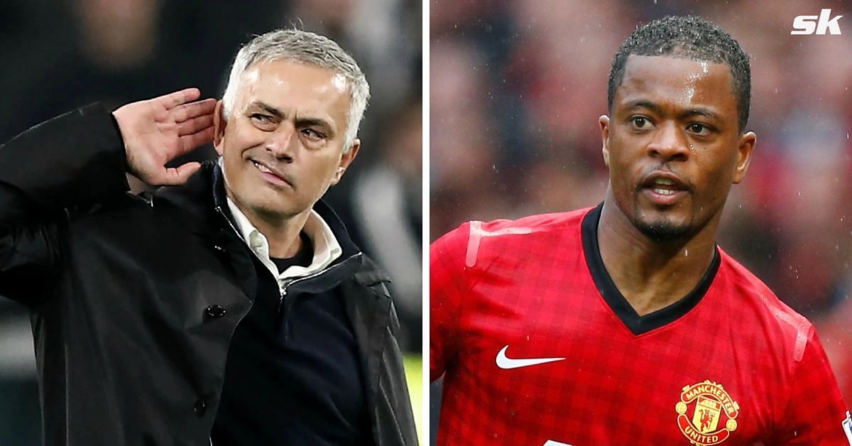 Patrice Evra named which Manchester United legend was against Jose Mourinho