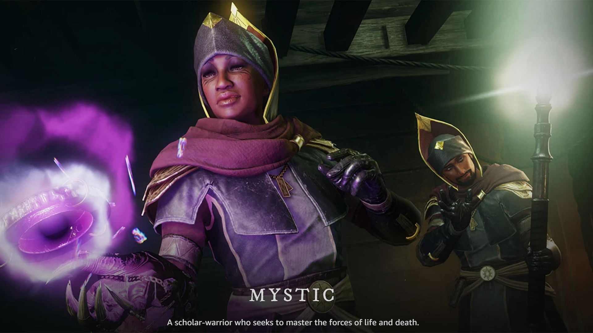 Mystic Archetype in New World Aeternum (Image via Amazon Games)