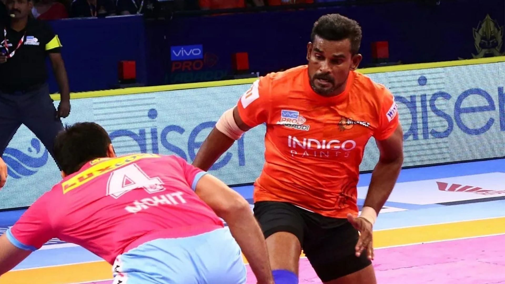 Veteran Dharmaraj Cheralathan returns to the league in a rew role this season. (Image Credits: Pro Kabaddi)