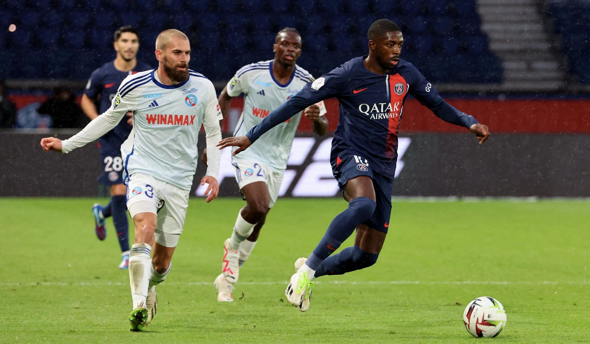 Paris Saint-Germain v RC Strasbourg - Ligue 1 Uber Eats - Source: Getty