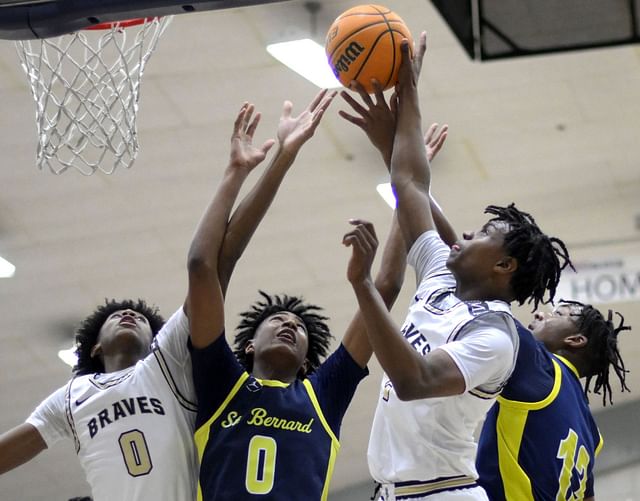 St. John Bosco defeated St. Bernard 60-47 to win a CIF-SS boys Open Division playoff basketball game. - Source: Getty