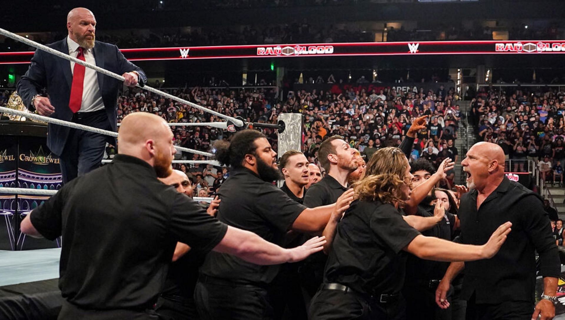WWE दिग्गज ने गोल्डबर्ग के साथ तस्वीर डाली (Photo: WWE.com)