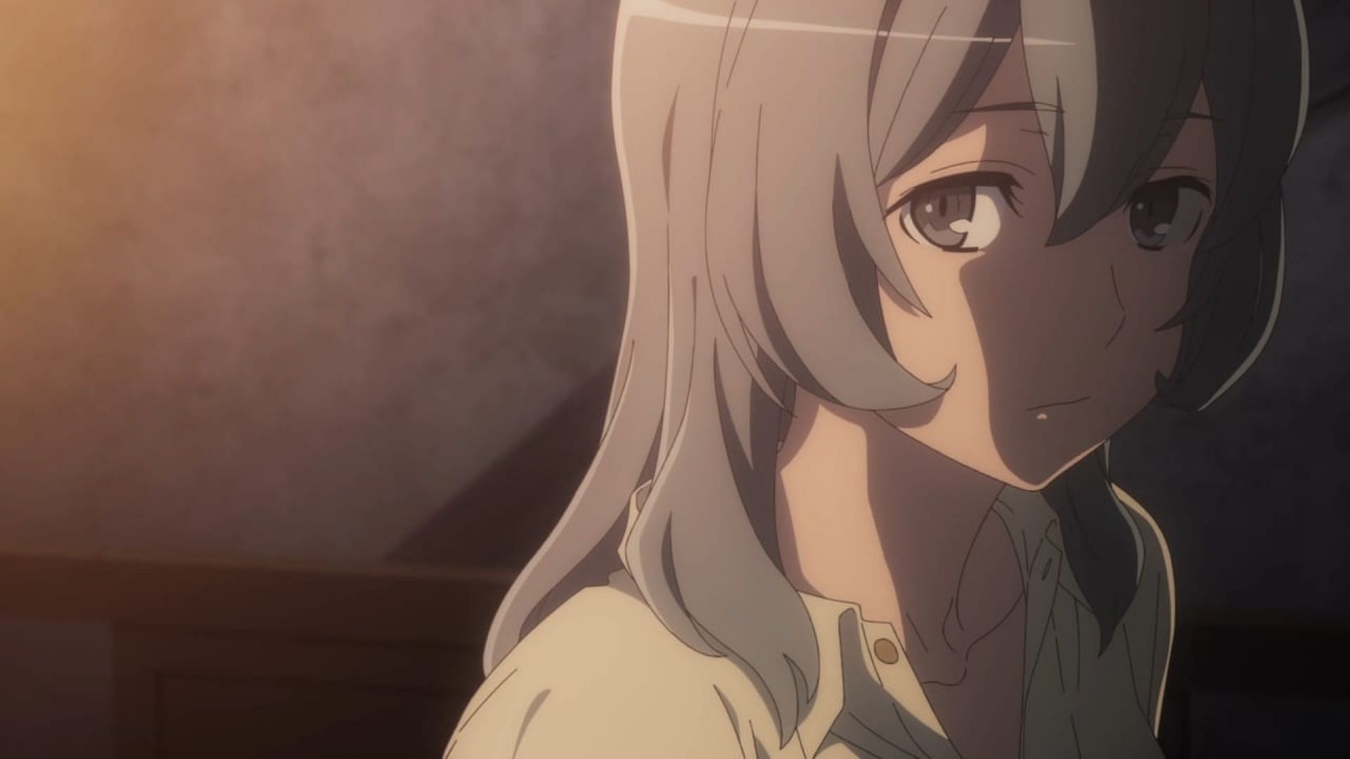 Syr asks Bell to sit next to her (Image via J.C.Staff)