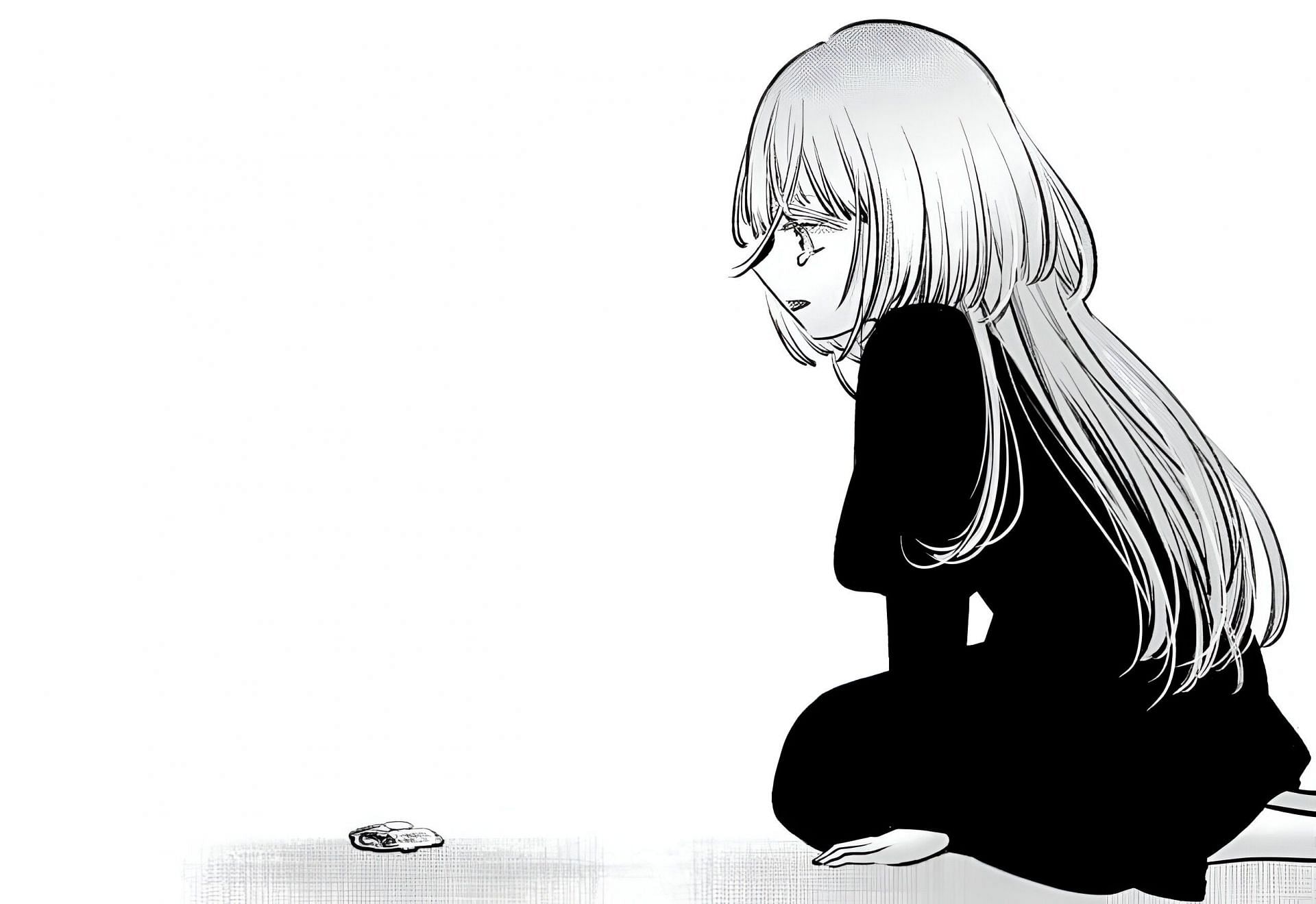 Crow Girl as seen in the manga (Image via Shueisha)