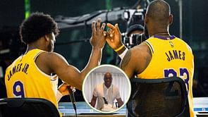 "I love seeing historical moments" - Magic Johnson stoked to see LeBron James-Bronny duo creating father-son milestones on Lakers