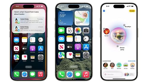 iOS 18's many new features (Image via Apple)