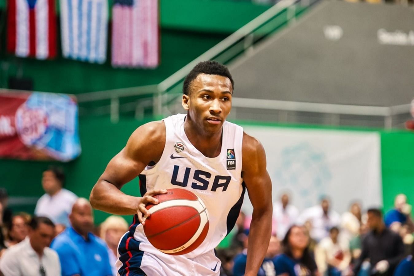 Darryn Peterson as part of Team USA during FIBA Americas U-16 Championships (Image via FIBA)