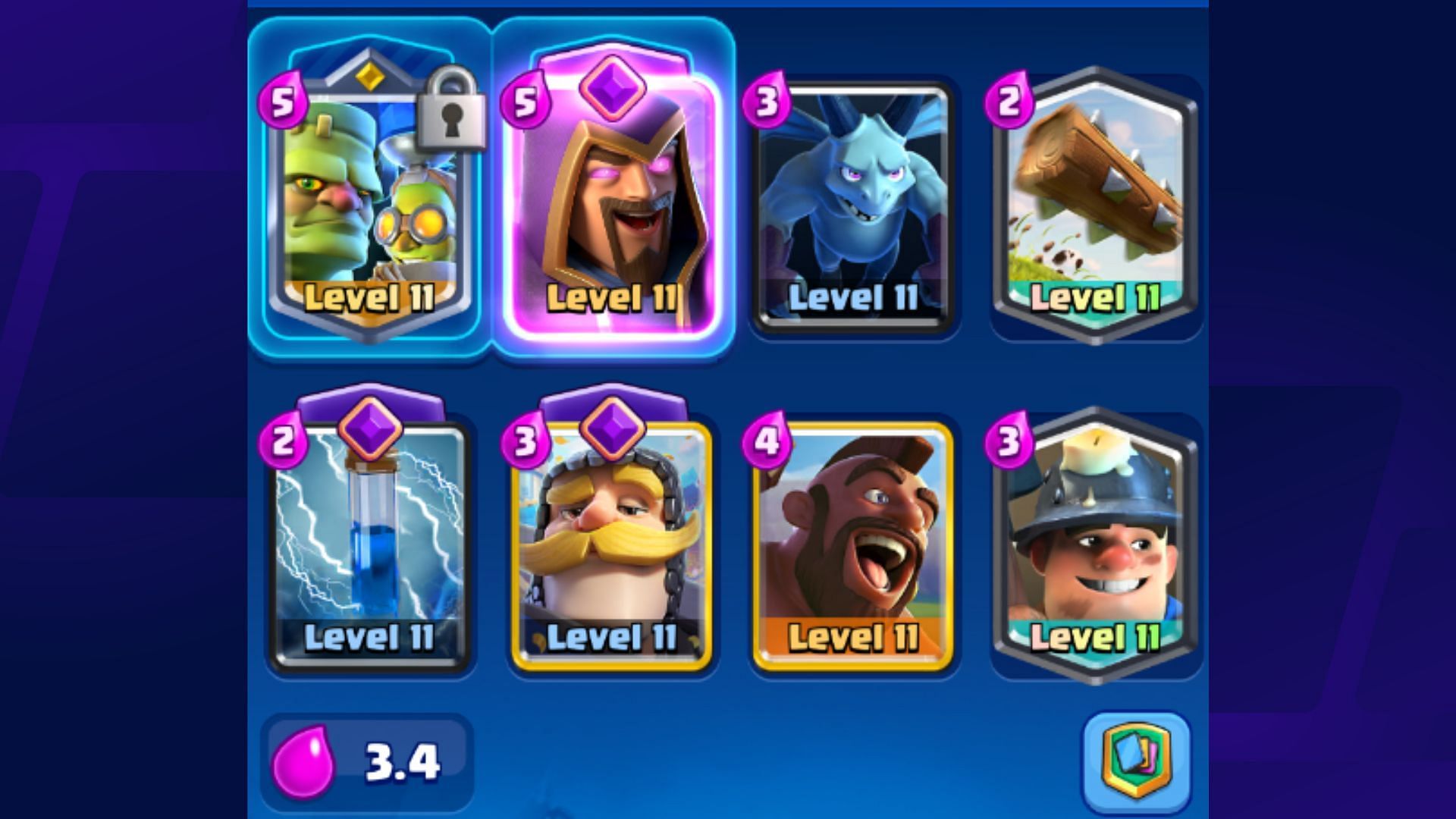 Goblinstein Evo Wiz Hog deck (Image via Supercell)