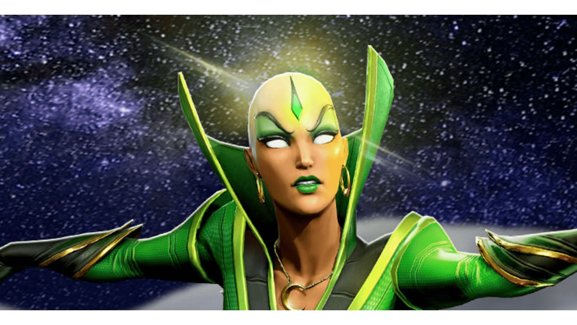 Moondragon has received a few updates in the Marvel Strike Force Now Boarding Astral Plane update (Image via Scopely)