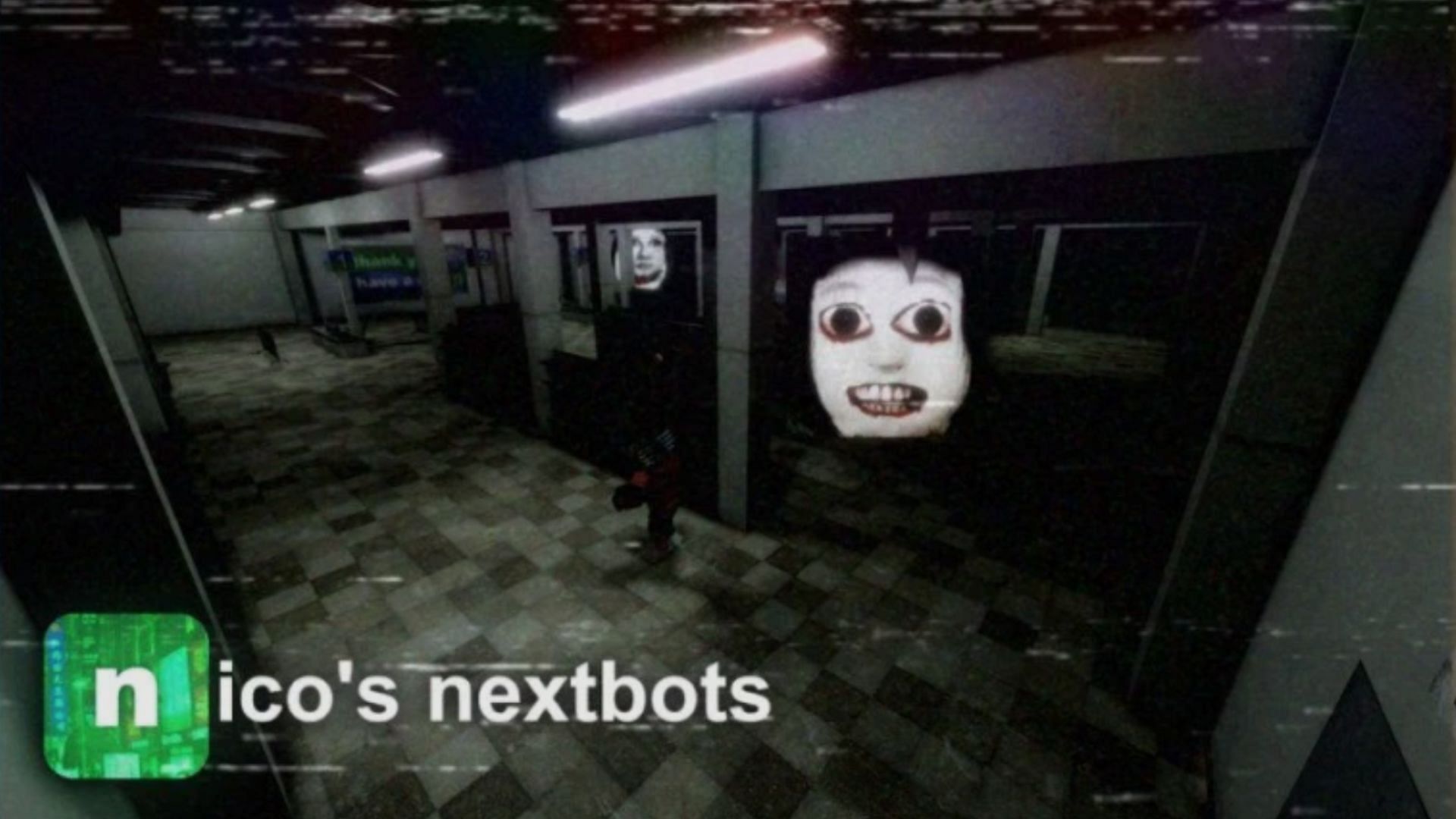 Be prepared to get chased by spooky PNGs and GIFs in the game (Image via Roblox)