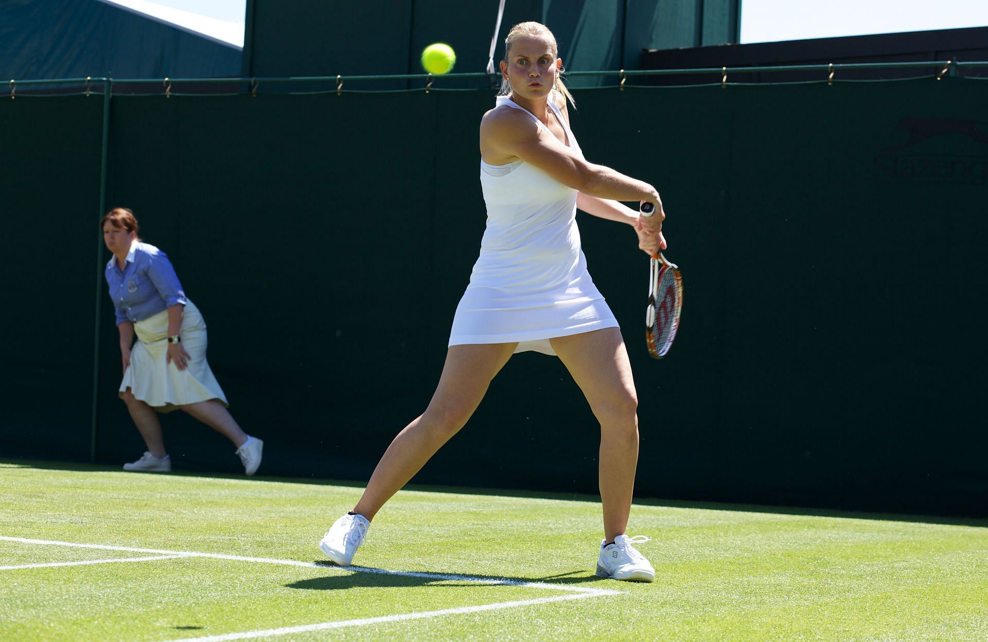 Jelena Dokic at the 2000 Wimbledon Championships - Source: Getty