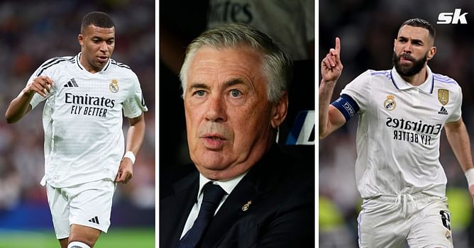 "The same thing I used to ask Benzema” - Real Madrid coach Carlo Ancelotti reveals what he demanded from Benzema that he expects from Kylian Mbappe