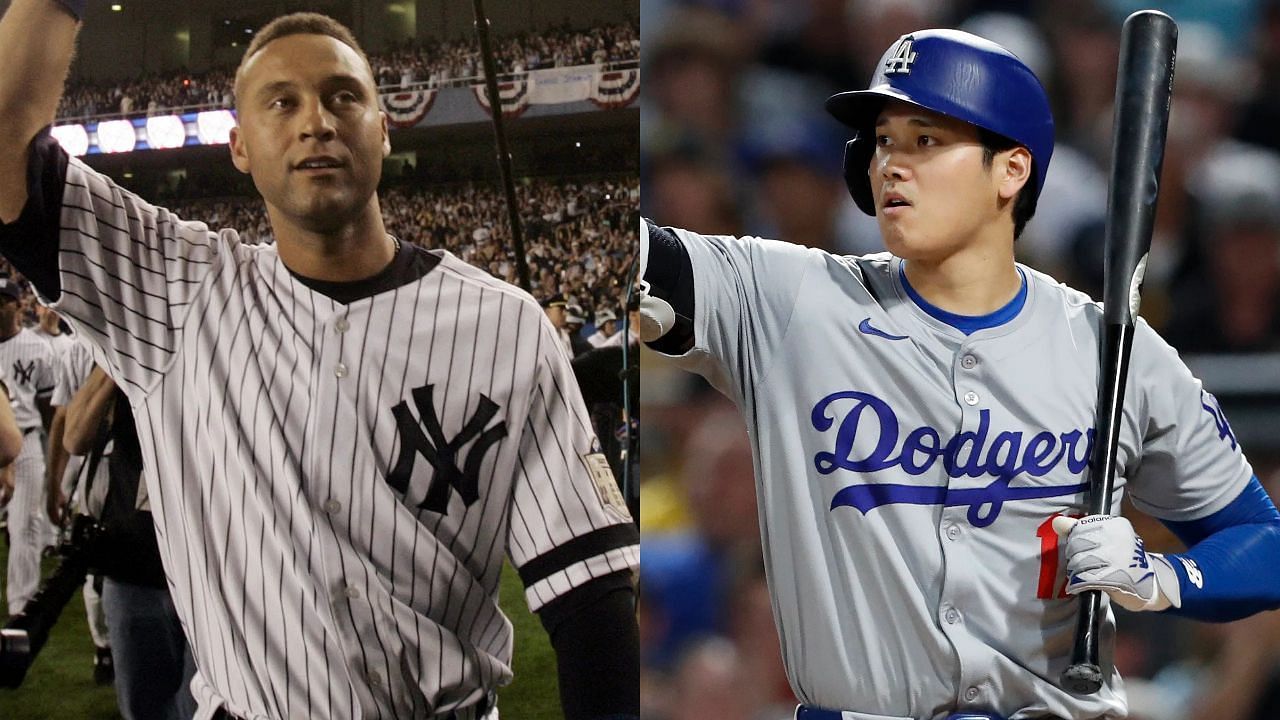 Derek Jeter and Shohei Ohtani