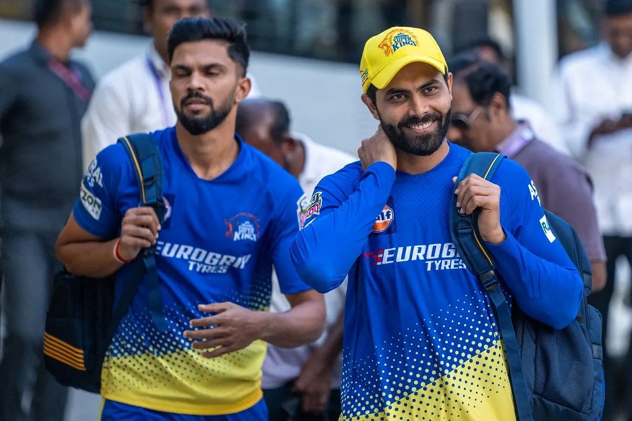 Ruturaj Gaikwad and Ravindra Jadeja were among the four players retained by CSK before the last mega auction. [P/C: iplt20.com]