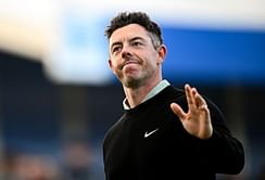 WATCH: Rory McIlroy tees it off with his dad at Alfred Dunhill Links Championship ahead of play with Yasir Al-Rumayyan, Jay Monahan