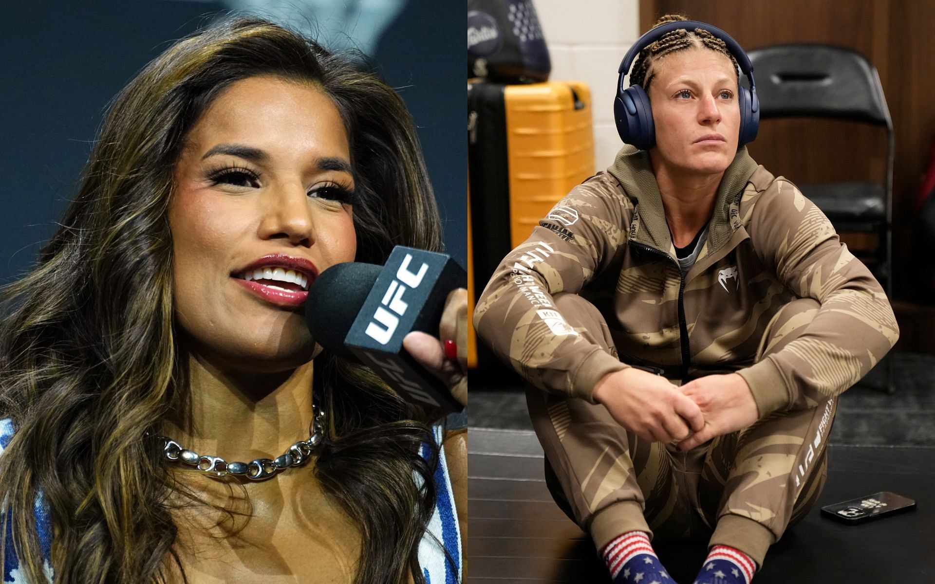 Julianna Pena (left) and Kayla Harrison (right) have long been at loggerheads [Images courtesy: Getty Images]