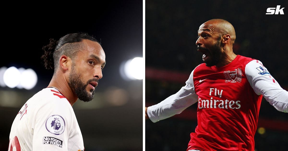 Theo Walcott (left) and Thierry Henry 