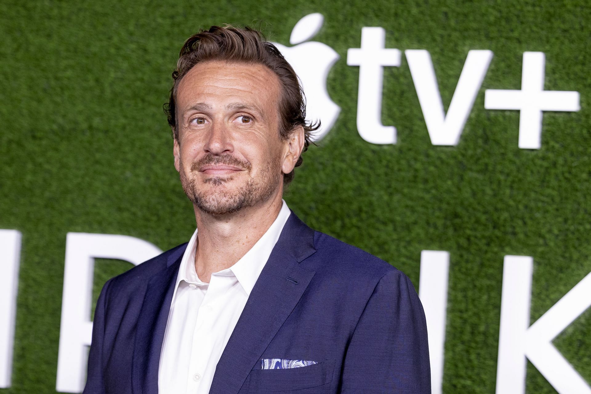 Jason Segel attends the world premiere of Apple TV+ &#039;Shrinking&#039; season 2 at Pacific Design Center on October 08, 2024 in West Hollywood, California. (Image via Getty)