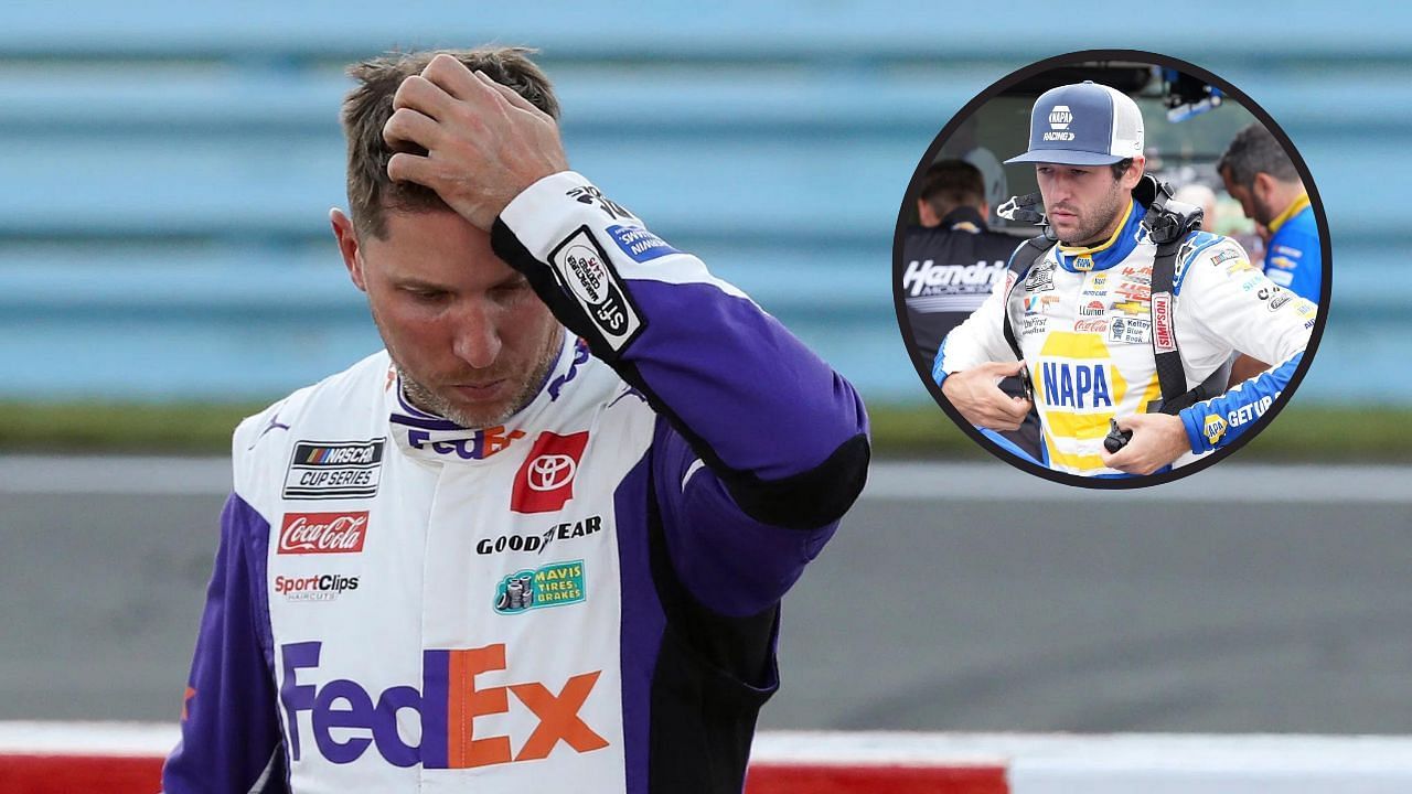 Denny Hamlin and Chase Elliott