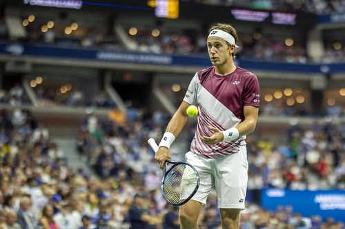 Eighth seed Casper Ruud will take on Alexander Vukic in his opening match. (Source: Getty)