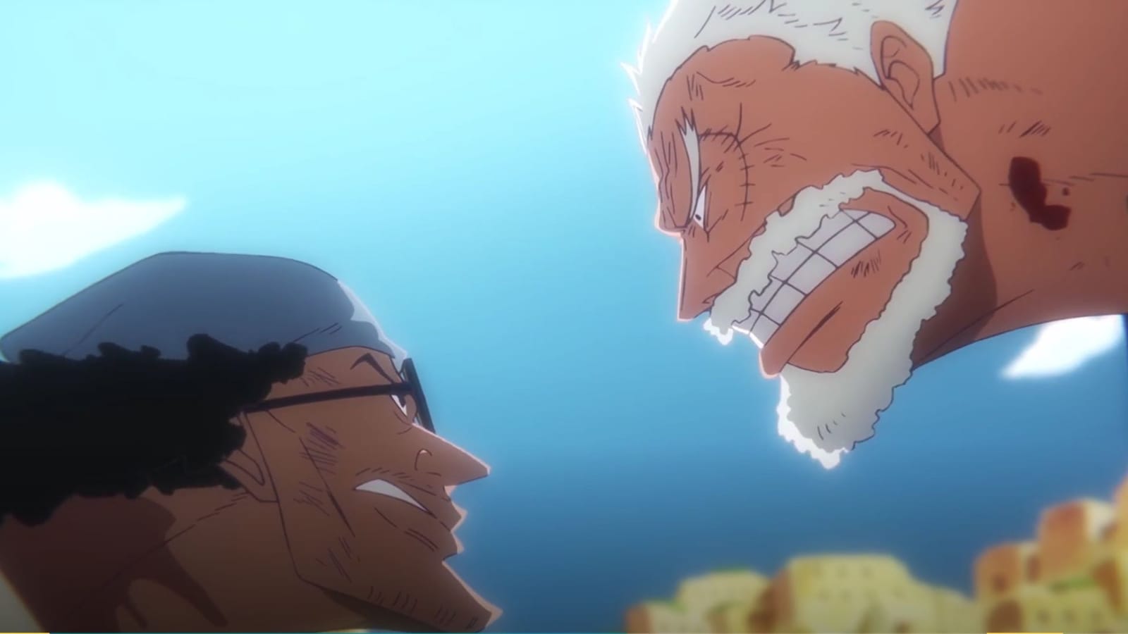 One Piece episode 1121 review: Garp goes head-to-head with his protege