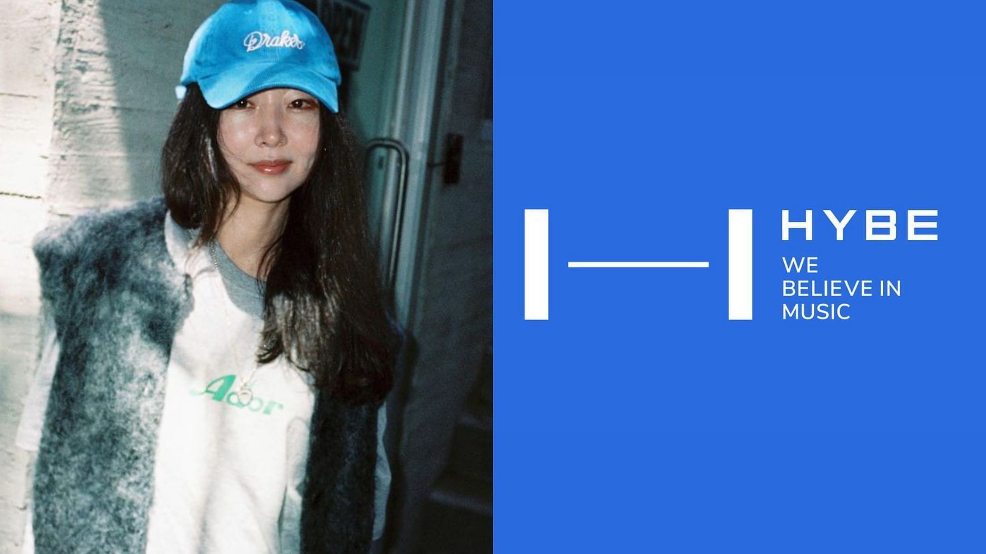 Min Hee-jin and HYBE (Image via Instagram/@min.hee.jin, @hybe.labels.audition