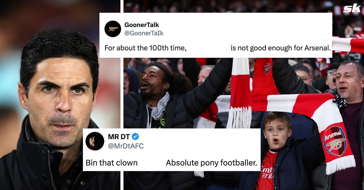 Arsenal fans disappointed with Gunners star