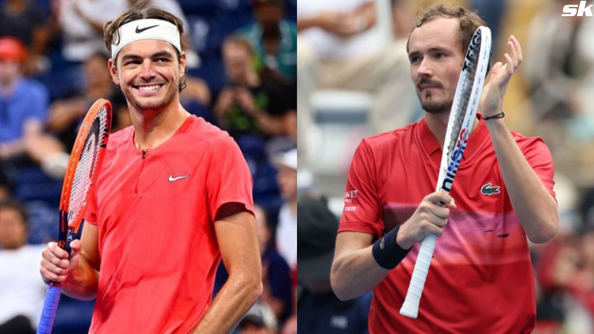 Taylor Fritz and Daniil Medvedev will be in action on Day 3 of the 2024 Paris Masters (Picture: Getty)