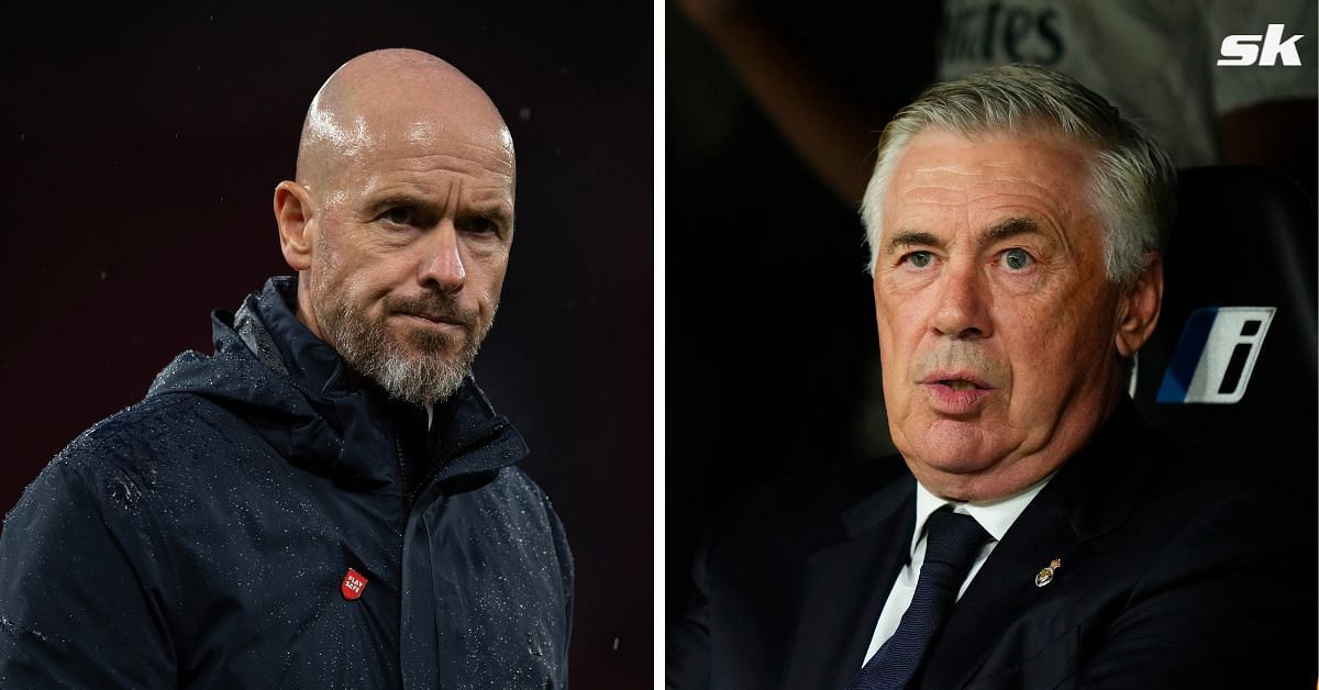 Erik ten Hag and Carlo Ancelotti