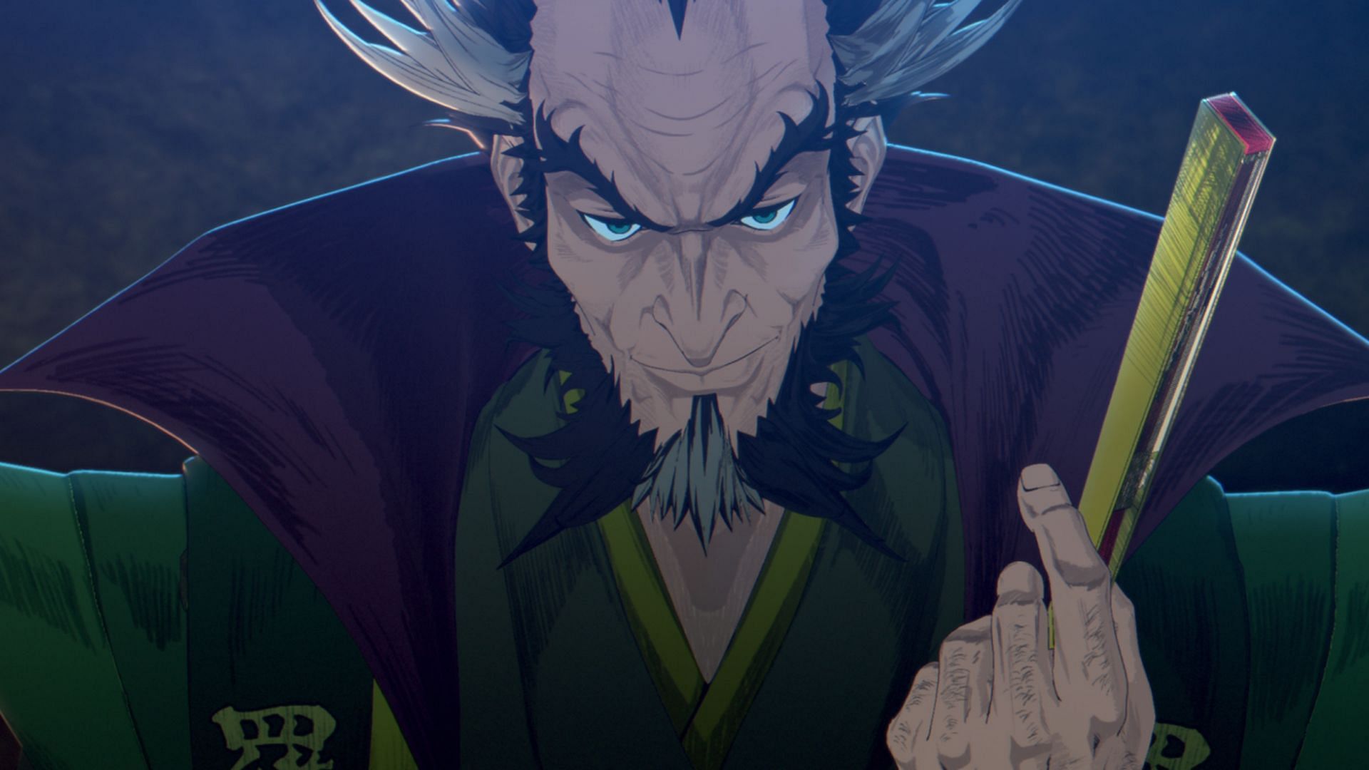 Ra&#039;s al Ghul as seen in Batman Ninja vs. Yakuza League (Image via Kamikaze Douga)