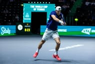 Jack Draper in action at the 2024 Davis Cup Finals (Picture: Getty)