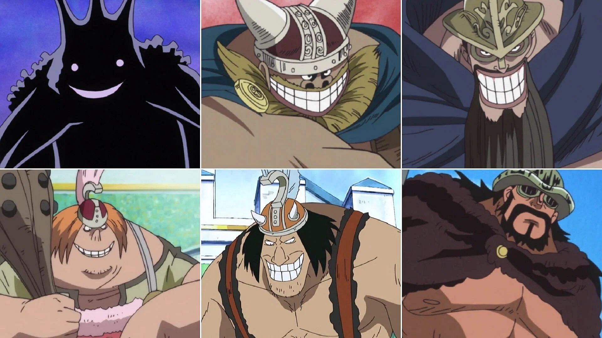 Several of the Giants of Elbaf (Image via Toei Animation).