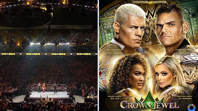 Current WWE champion sends a two-word message ahead of multi-person title match at Crown Jewel